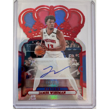 2023-24 PANINI CROWN ROYALE JAMES WISEMAN 貼紙簽 NBA  親簽
