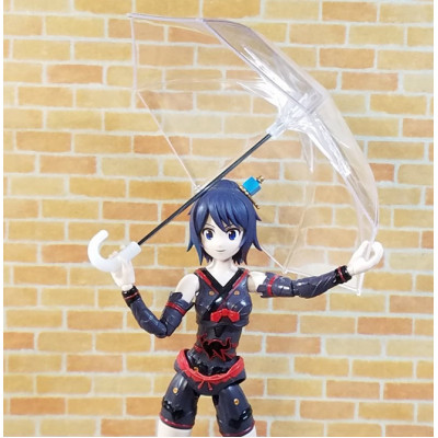 BEETLE YAMADA 雨傘 透明 ミニチュア傘 日本 1/12 公仔 專用 擺設 佈置 場景 小物 迷你模型