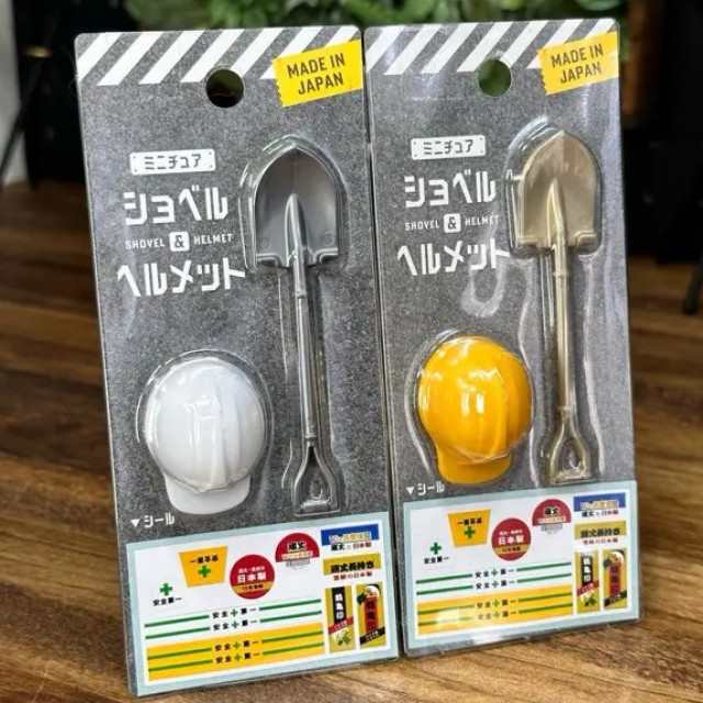 BEETLE YAMADA 工地 安全帽 鏟子 工事現場 兩色 1/12 公仔 專用 擺設 佈置 場景 小物 迷你模型