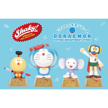 確認款 BEETLE FUJIKO 藤子不二雄90週年 扭蛋 搖頭娃娃 哆啦A夢 奇天烈大百科 可羅 大耳鼠之比