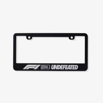 BEETLE UNDEFEATED F1 聯名 車牌 標誌 車牌框 LOGO LICENSE PLATE FRAME