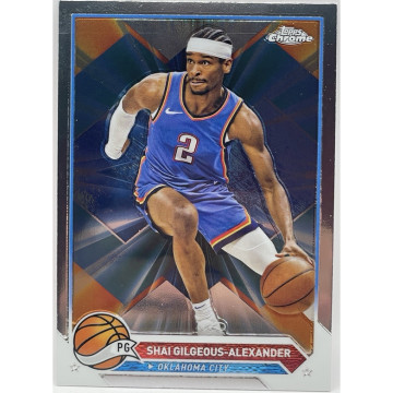 2024 TOPPS CHROME SGA SHAI GILGEOUS-ALEXANDER 雷霆 球員卡 #53