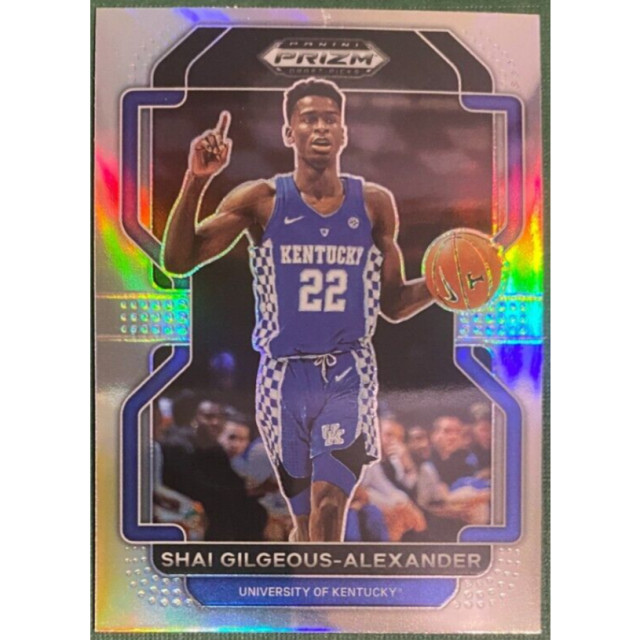 2022 PANINI PRIZM DRAFT SGA SHAI GILGEOUS-ALEXANDER 肯塔基大學 球員