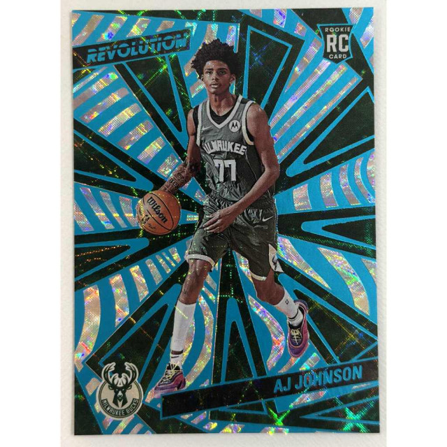 2024-25 PANINI NBA REVOLUTION AJ JOHNSON RC BUCKS 公鹿 球員卡 60張