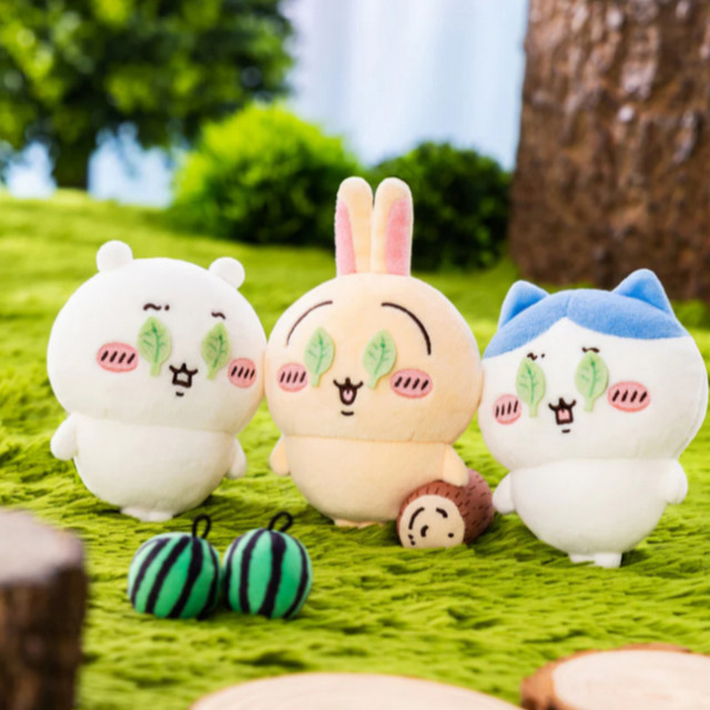 BEETLE CHIIKAWA 烏薩奇 兔兔 小八貓 劈西瓜 木頭 吉伊卡哇 吊飾 娃娃 掛飾 日本正版