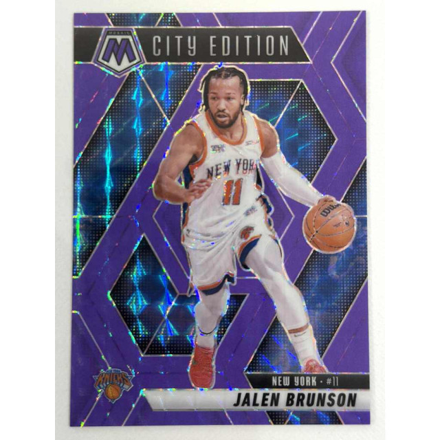 24-25 PANINI NBA MOSAIC JALEN BRUNSON 馬賽克 紫 紐約尼克 大頭森 球員卡 限量