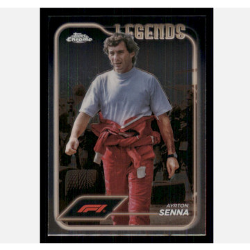 2024 TOPPS CHROME F1 AYRTON SENNA 冼拿 LEGENDS 車神 #198 傳奇人物