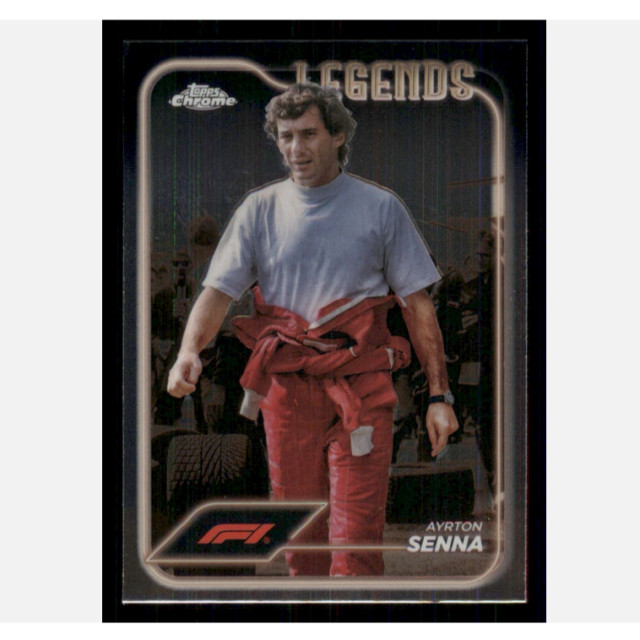 2024 TOPPS CHROME F1 AYRTON SENNA 冼拿 LEGENDS 車神 #198 傳奇人物
