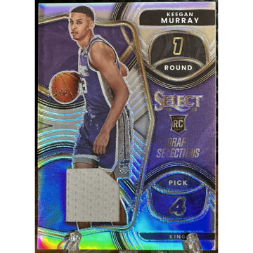 2022-23 PANINI SELECT KEEGAN MURRAY RC 國王 球衣卡 球員卡 #DSM-KM