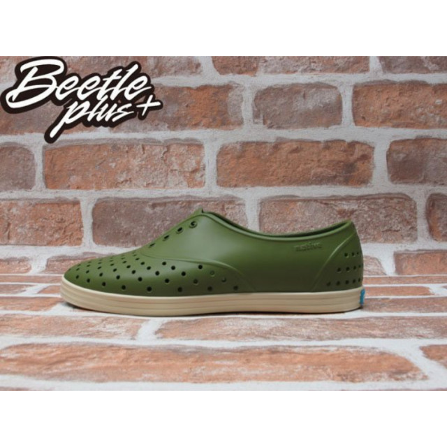 女鞋 BEETLE NATIVE JERICHO JUICE GREEN 森林綠 洞洞鞋 防水拖鞋 GLM04W-374