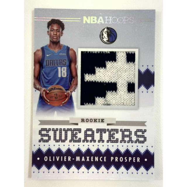 23-24 PANINI HOOPS OLIVIER-MAXENCE PROSPER 毛衣卡 RC 獨行俠 球員卡