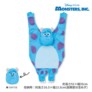 BEETLE 毛怪 怪獸電力公司 環保袋 可收納 MONSTERS INC 迪士尼 SULLEY 購物袋