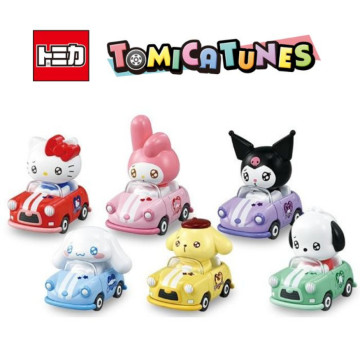 隨機 單抽 盲盒 TOMICA TUNES SANRIO 哭哭三麗鷗 小汽車 庫洛米 美樂蒂 布丁狗 大耳狗 KITTY