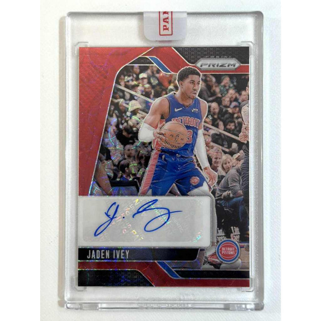 2024-25 PANINI PRIZM JADEN IVEY AUTO 貼紙簽 SIG-JDI 活塞 球員卡 圈圈亮