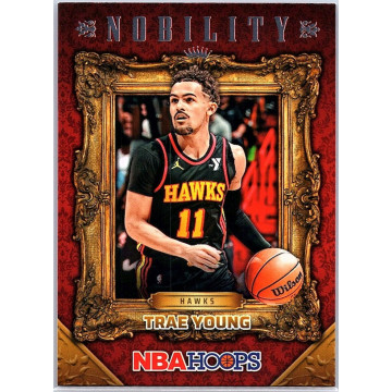 2024-25 PANINI NBA HOOPS TRAE YOUNG 亞特蘭大老鷹 球員卡 NOBILITY #14