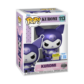 BEETLE FUNKO POP 庫洛米 酷洛米 KUROMI 紫色 金屬 三麗鷗 SDCC 2025 展場限定 113