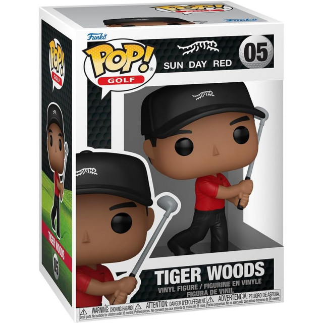 BEETLE FUNKO POP 老虎伍茲 高爾夫 GOLF TIGER WOODS SUN DAY RED 05