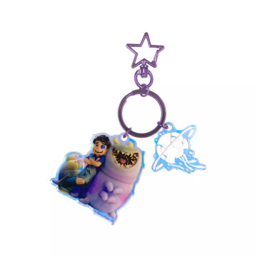 BEETLE 地球特派員 壓克力鑰匙圈 ELIO 迪士尼 DISNEY 日本正版 星星扣環