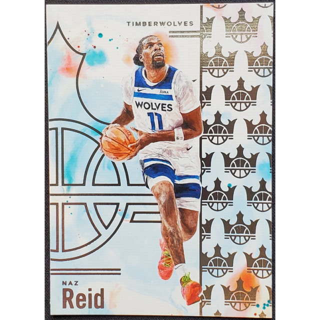 2024-25 PANINI NBA COURT KINGS NAZ REID 油畫 灰狼 球員卡 #20