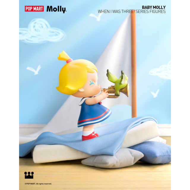 確認款 BEETLE MOLLY 泡泡瑪特 起床拉 吹小號 當我三歲時 盒抽 盲盒 公仔 POP MART