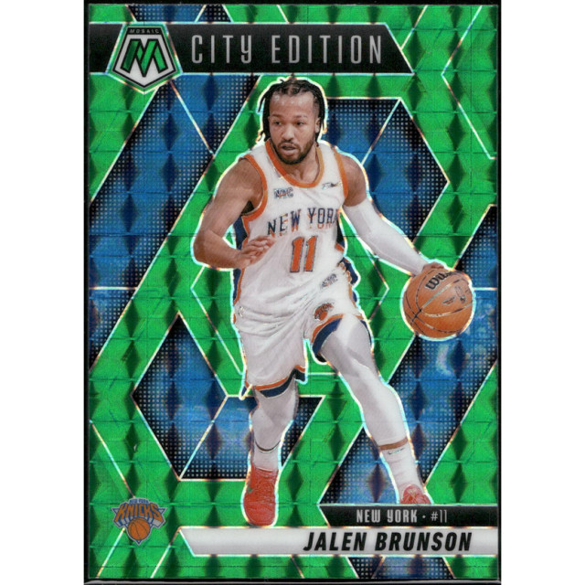 2024-25 PANINI NBA MOSAIC JALEN BRUNSON 馬賽克 綠 紐約尼克 大頭森 球員卡