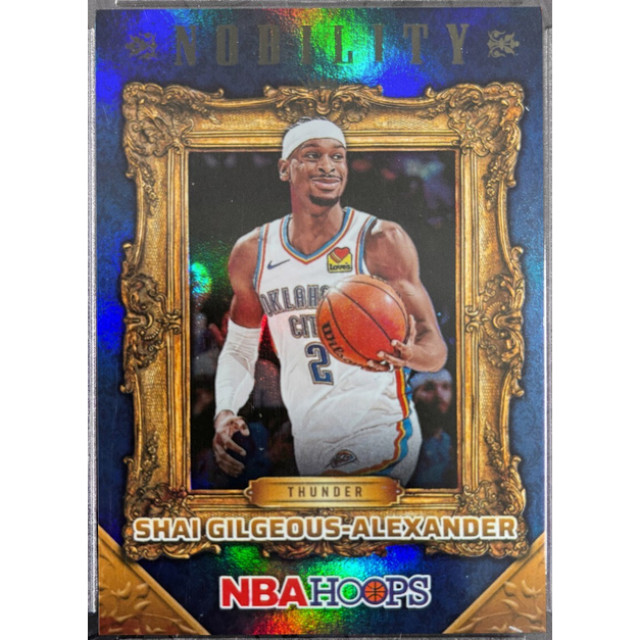 2024-25 PANINI HOOPS SGA SHAI ALEXANDER 雷霆 NOBILITY 銀亮