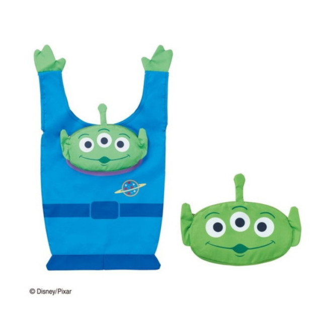 BEETLE 玩具總動員 三眼怪 環保袋 可收納 ALIEN 迪士尼 購物袋 TOY STORY DISNEY
