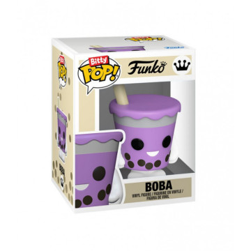 BEETLE FUNKO BITTY POP 珍珠奶茶 BOBA 珍奶 迷你 公仔 紫色 2.3CM*2CM*3CM
