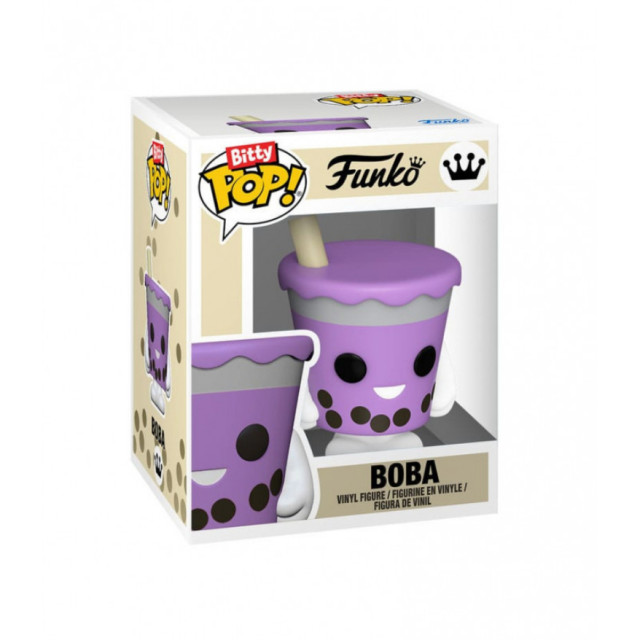 BEETLE FUNKO BITTY POP 珍珠奶茶 BOBA 珍奶 迷你 公仔 紫色 2.3CM*2CM*3CM