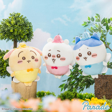 BEETLE PARADE 吉伊卡哇 花仙子 烏薩奇 兔兔 絨毛娃娃 30公分 CHIIKAWA 景品 日本正版