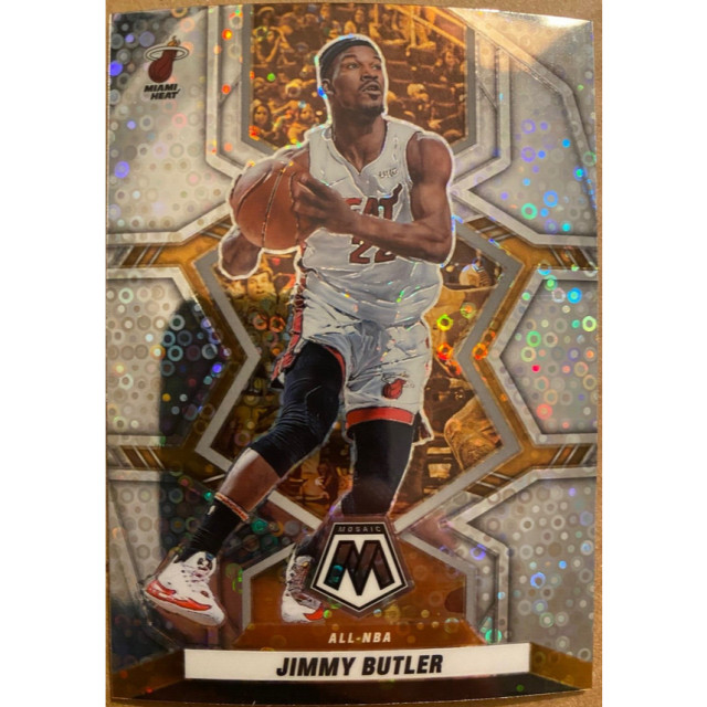 2021-22 PANINI MOSAIC JIMMY BUTLER HEAT 熱火 士官長 馬賽克 圈圈亮 球員卡