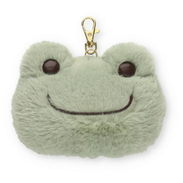 BEETLE 微笑青蛙 PICKLES FROG 證件夾 票卡夾 悠遊卡 絨毛娃娃 伸縮吊飾 日本正版