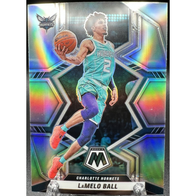 2021-22 PANINI NBA MOSAIC LAMELO BALL 球弟 SILVER 銀亮 黃蜂 球員卡