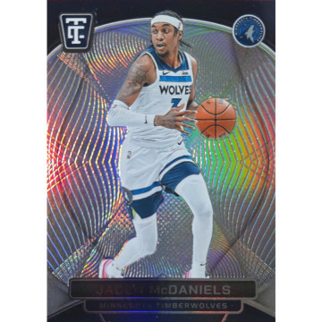 2024-25 PANINI TOTALLY CERTIFIED JADEN MCDANIELS 灰狼 球員卡 #129