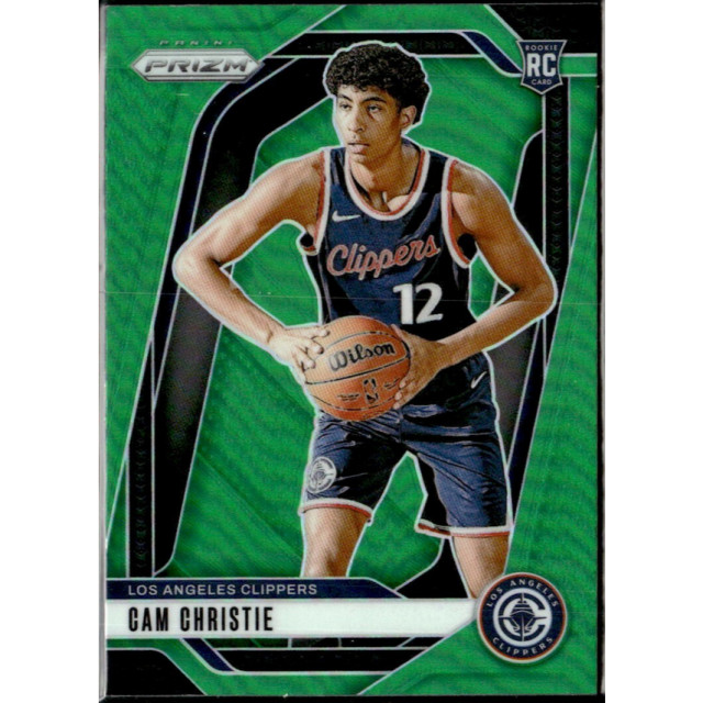 2024-25 PANINI PRIZM CAM CHRISTIE RC GREEN WAVE 綠波紋 快艇 球員卡