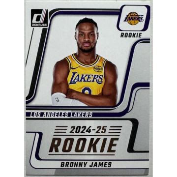 2024-25 PANINI NBA DONRUSS BRONNY JAMES RC NDA-BJL 湖人隊 球員卡