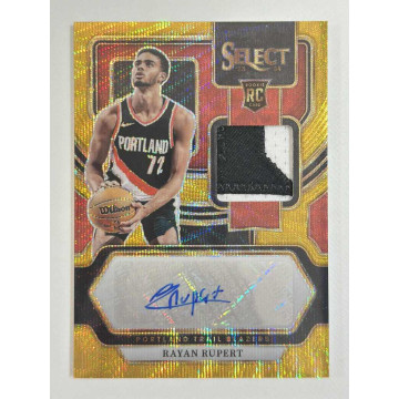2023-24 PANINI NBA SELECT RAYAN RUPERT 拓荒者 球衣簽名卡 卡面簽 球員卡 10張