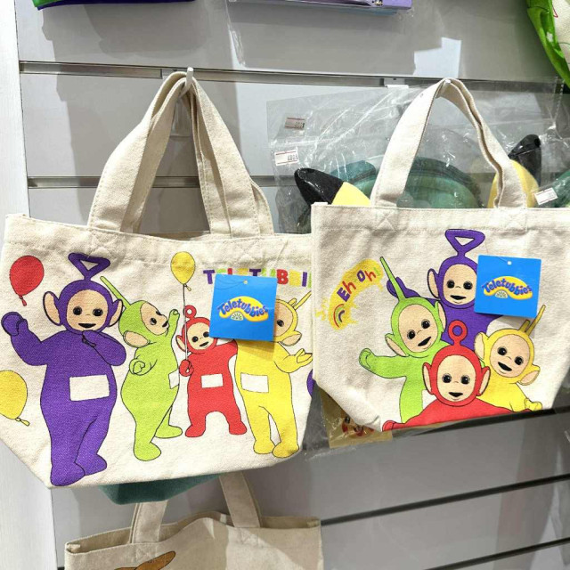 BEETLE 天線寶寶 帆布袋 便當袋 手提袋 丁丁 迪西 拉拉 小波 日本正版 內附口袋 隨身袋