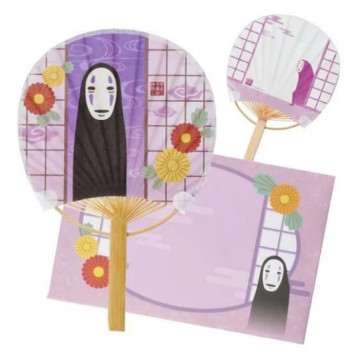 BEETLE 竹柄團扇信封組 竹扇 神隱少女 無臉男 日式拉門 吉卜力工作室 宮崎駿