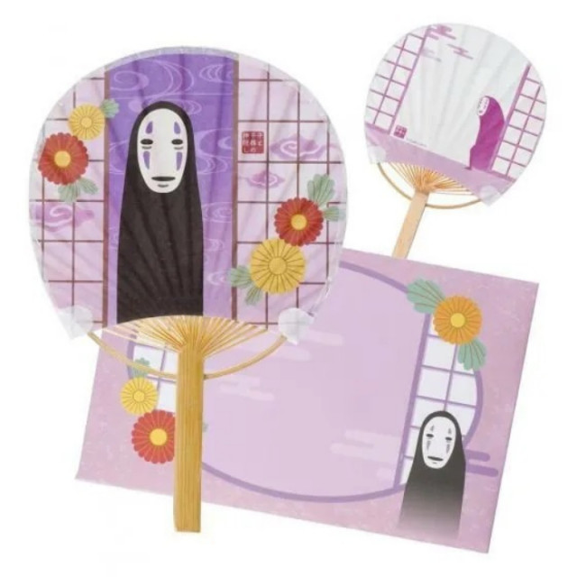 BEETLE 竹柄團扇信封組 竹扇 神隱少女 無臉男 日式拉門 吉卜力工作室 宮崎駿