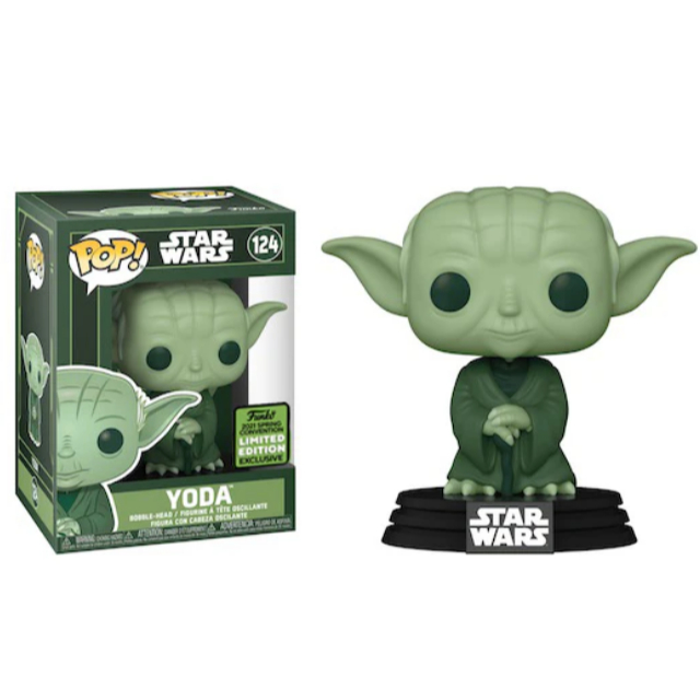 BEETLE FUNKO POP 尤達 YODA 星際大戰 STAR WARS 藝術色 2021 ECCC 展場限定