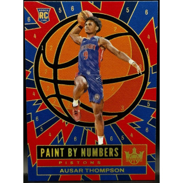 2023-24 PANINI COURT KINGS RC AUSAR THOMPSON 油畫 活塞 球員卡 #7