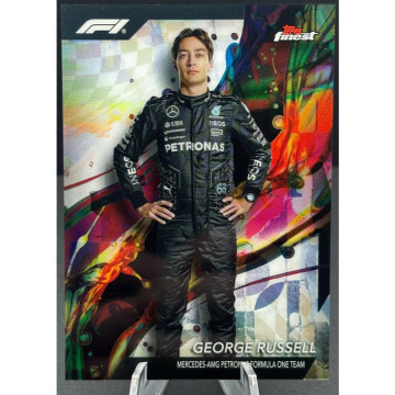 2024 TOPPS FINEST F1 GEORGE RUSSELL 梅賽德斯 AMG 賓士車隊 喬治·羅素 賽車