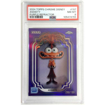 BEETLE TOPPS 阿焦 焦焦 ANXIETY 迪士尼 腦筋急轉彎 INSIDE OUT 2 皮克斯 限量199張