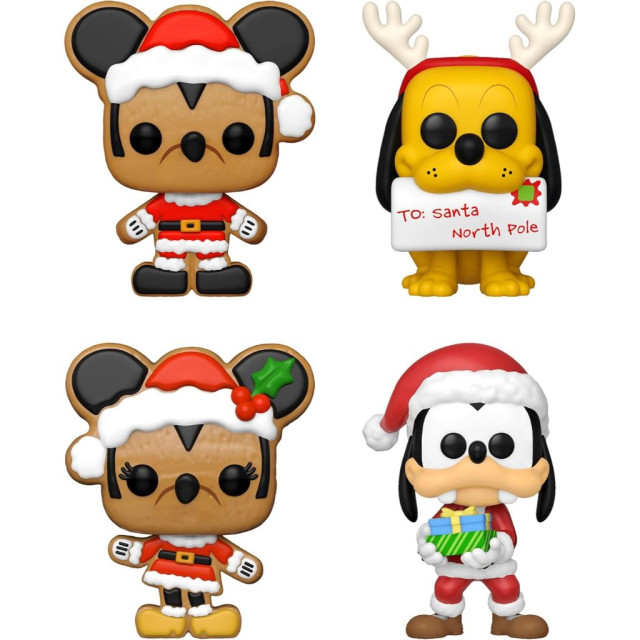 BEETLE FUNKO POP 米奇 米妮 高飛 布魯托 聖誕節 薑餅人 DISNEY 迪士尼 米奇與他的好朋友們