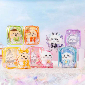 BEETLE 小八貓 娃娃包 透明 遛娃包 曬娃包 包包吊飾 掛飾 收納包 魔法少女系列 吉伊卡哇 小八 娃娃展示包