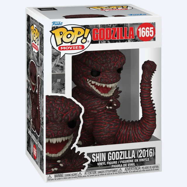 BEETLE FUNKO POP 哥吉拉 2016 GODZILLA 70周年 紅黑 電影系列 #1665