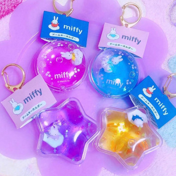 BEETLE 日本正版 MIFFY 米飛兔 米菲兔 米菲 漂浮 星星 鑰匙圈 吊飾 掛飾 流體
