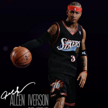 BEETLE ENTERBAY 1/6 ALLEN IVERSON 艾佛森 費城76人 NBA 公仔 RM-1060
