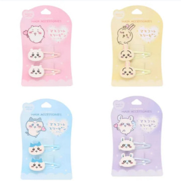 BEETLE 吉伊卡哇 髮夾 髮飾 烏薩奇 小八貓 小桃 CHIIKAWA 日本正版 造型髮夾 2入